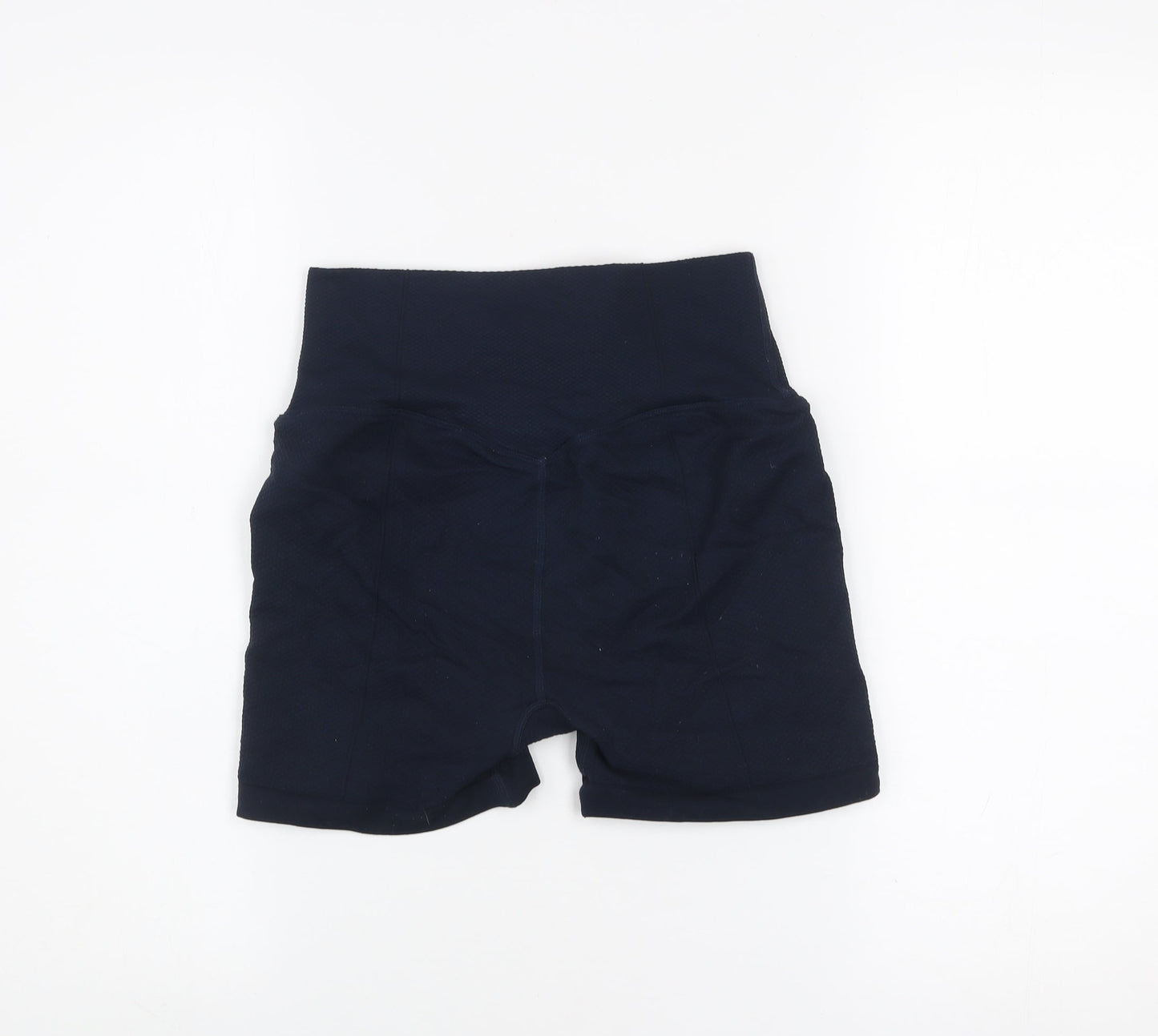 Aim'n Womens Black Small Biker Activewear Shorts Polyamide Blend