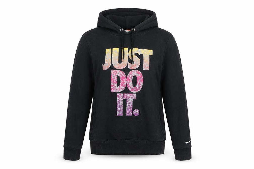 Nike Women's Black 'Just Do It' Pullover Hoodie Size S