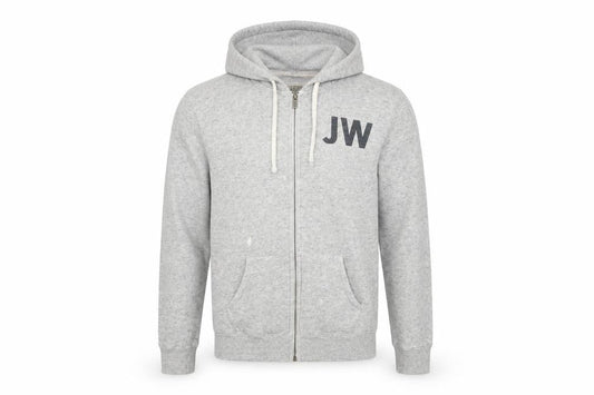 Jack Wills Mens Grey Small Track Jacket Hoodie Full Zip