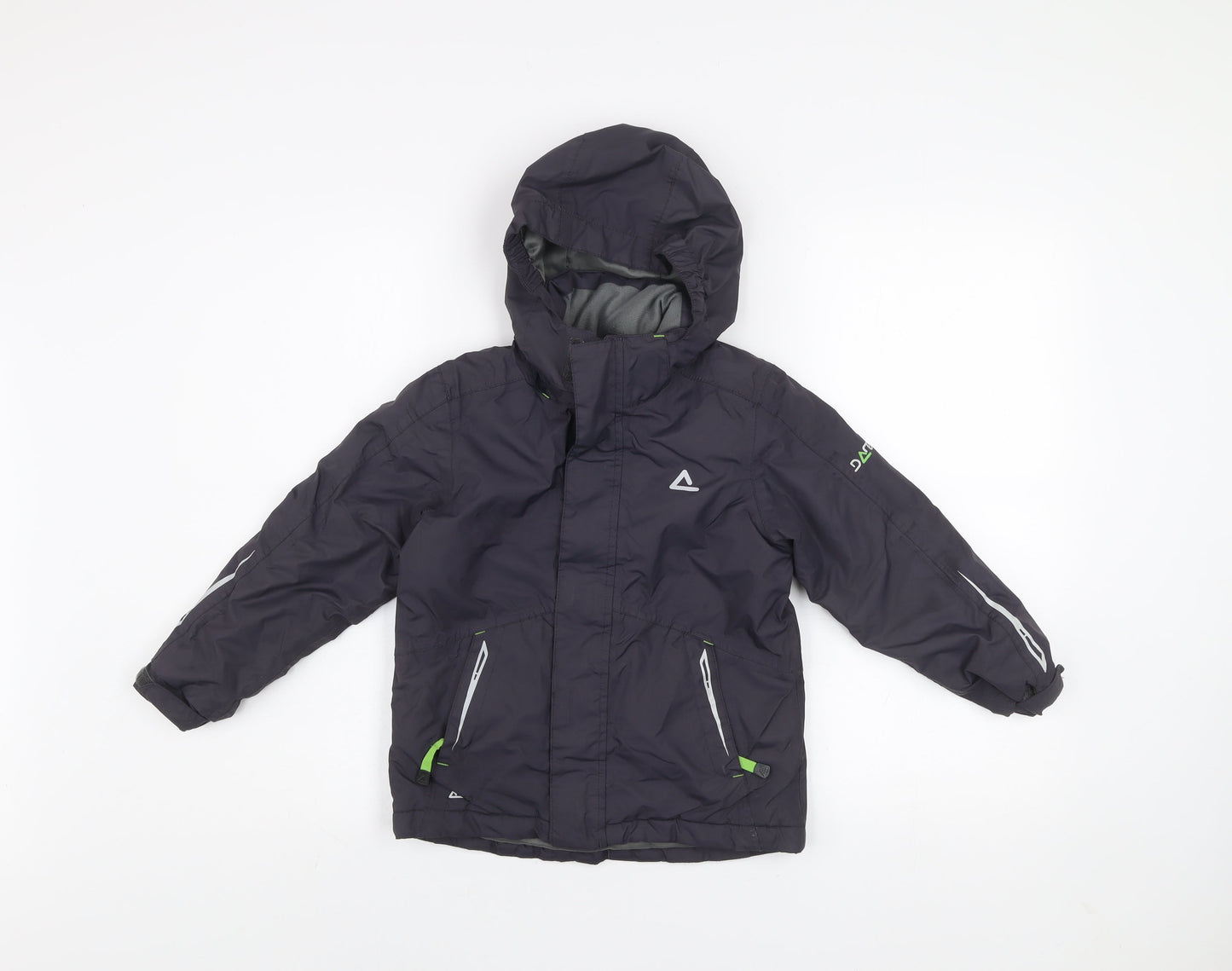 Dare 2B Boys Black Waterproof Insulated Ski Jacket 6 Years Hooded Winter Coat