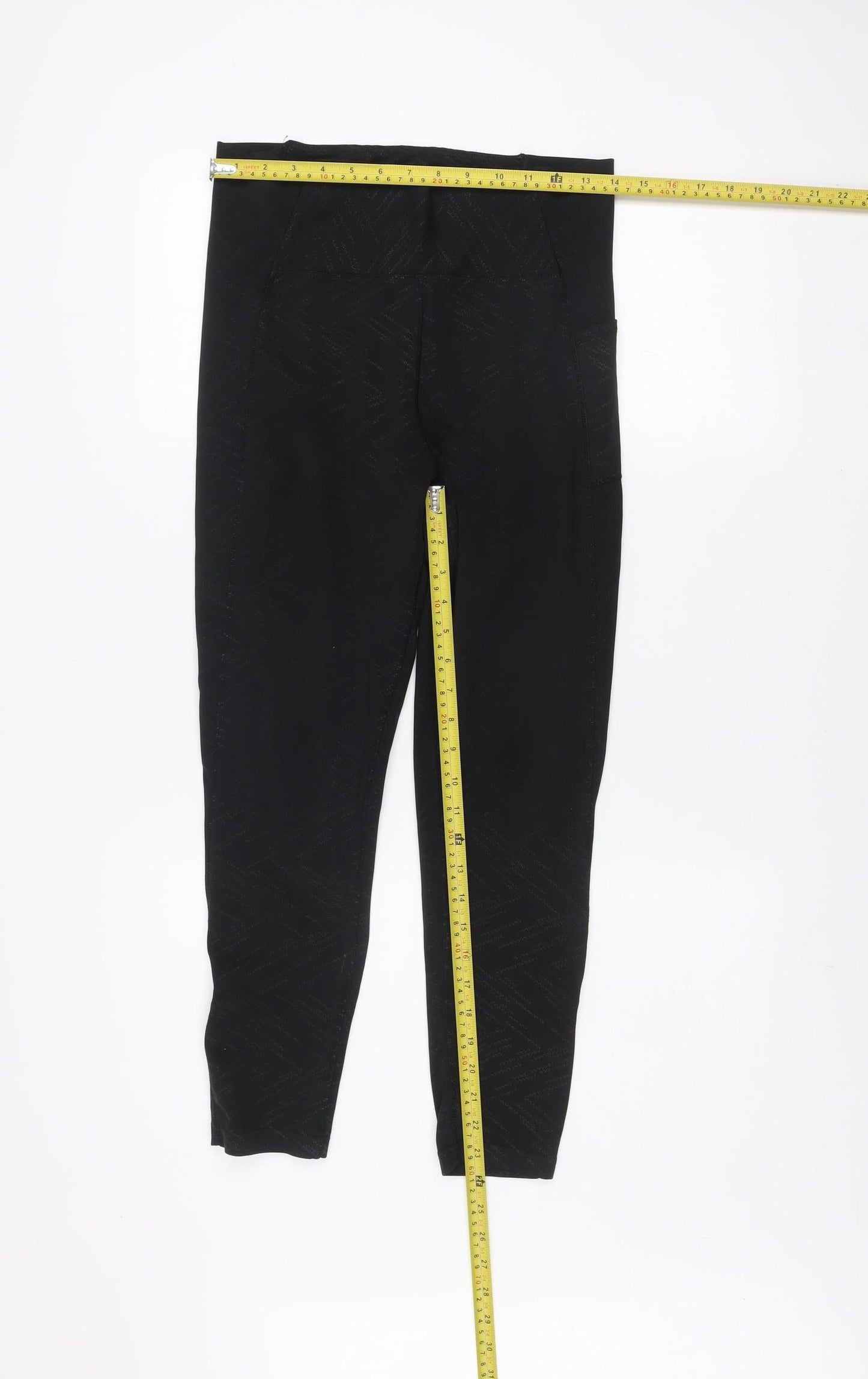 Nike Pro Women's Black Athletic Leggings Size M Stretch Fit
