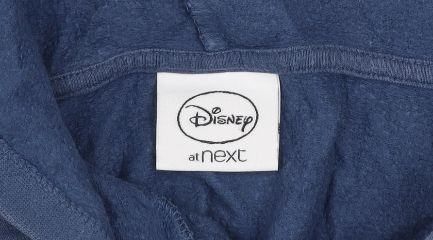 Disney at Next Women Blue Mickey Mouse Pullover Hoodie Medium