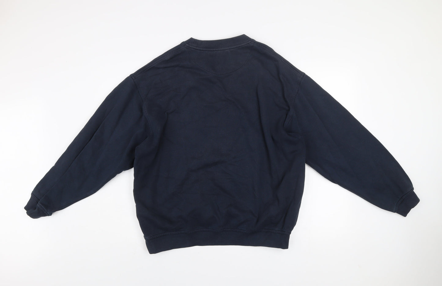 Country Trader Men's Blue L Pullover Crew Neck Sweatshirt