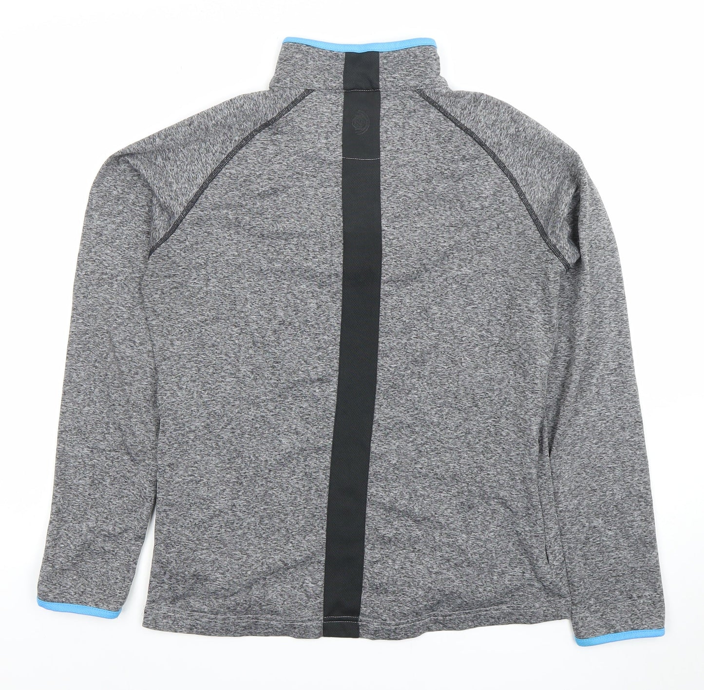 O'Neill Women's Grey 1/4 Zip Pullover Long Sleeve Sweatshirt Size S