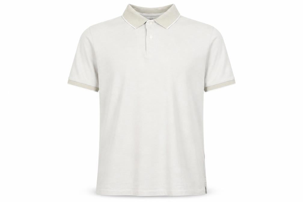 Marks & Spencer Men’s Beige Regular Fit Cotton Polo Shirt XL