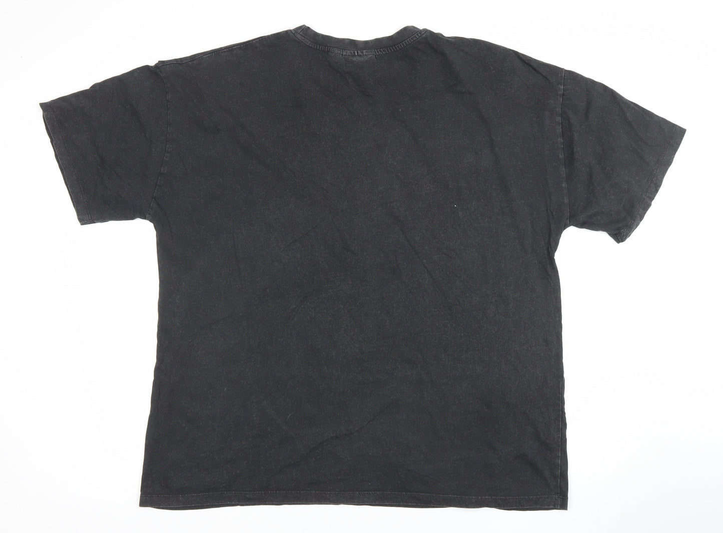 NBA Chicago Bulls Black Cotton Men's L Graphic T-Shirt