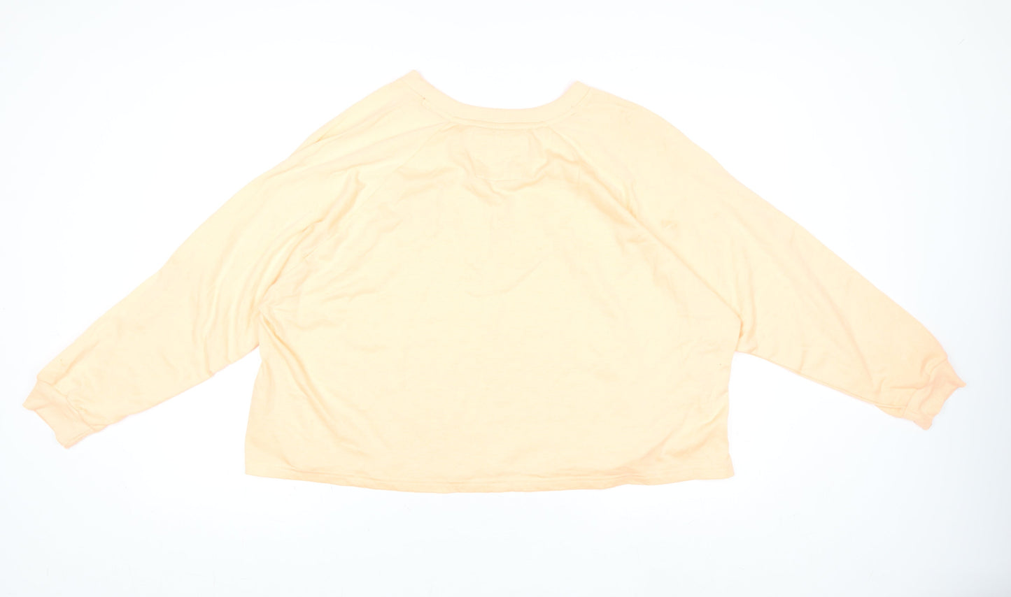 FRIENDS TV Show Women's Beige Central Perk Pullover Sweatshirt L