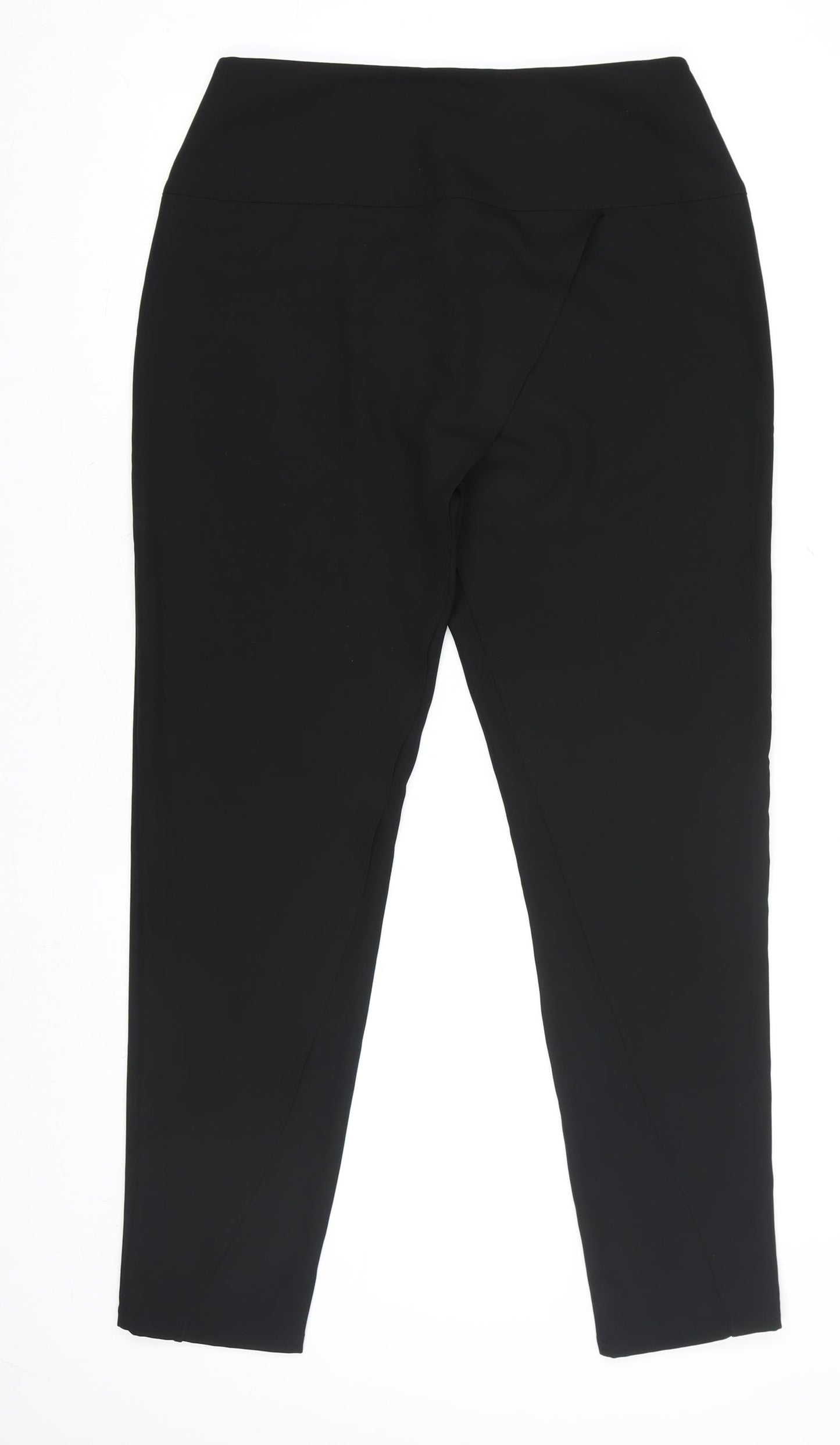 ÂME Womens Black Slim Fit Stretch Polyester Leggings M