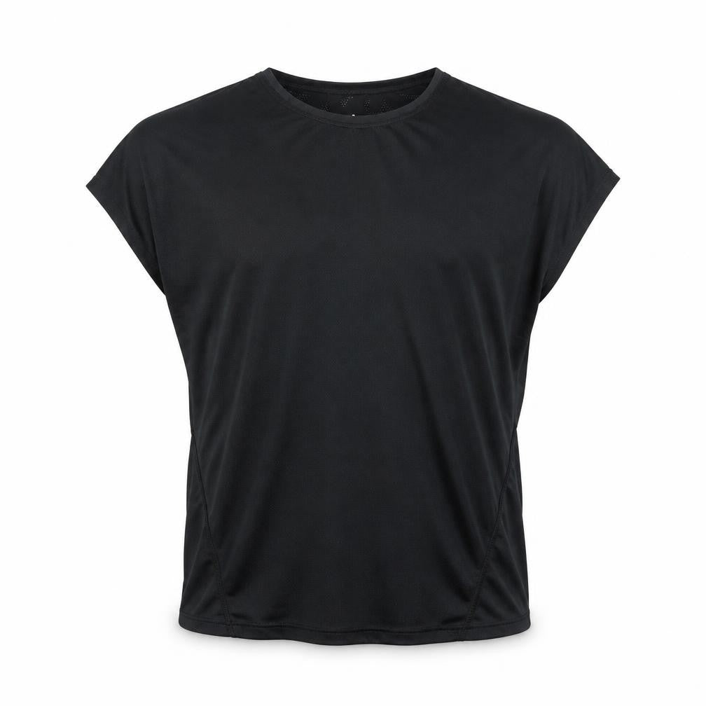 Workout Men’s Black Athletic Fit Gym T-Shirt Size S