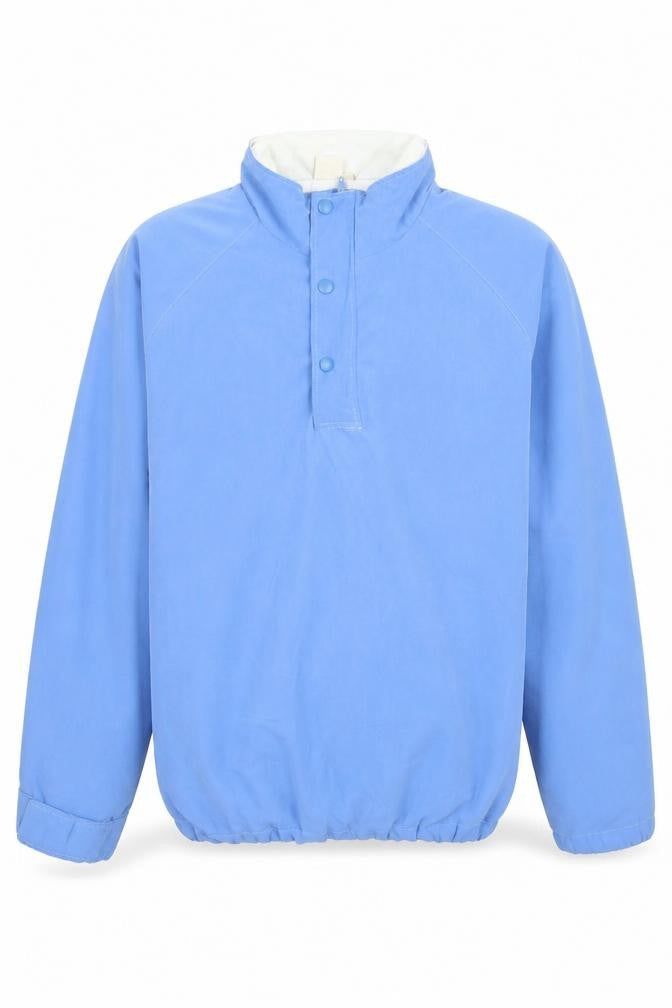 Cotton Traders Men's Blue Pullover Sweatshirt S High Neck Lightweight