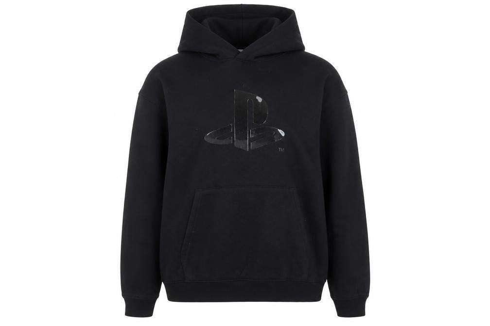 H&M Teens Black PlayStation Hooded Pullover Sweatshirt UK 12-14Y