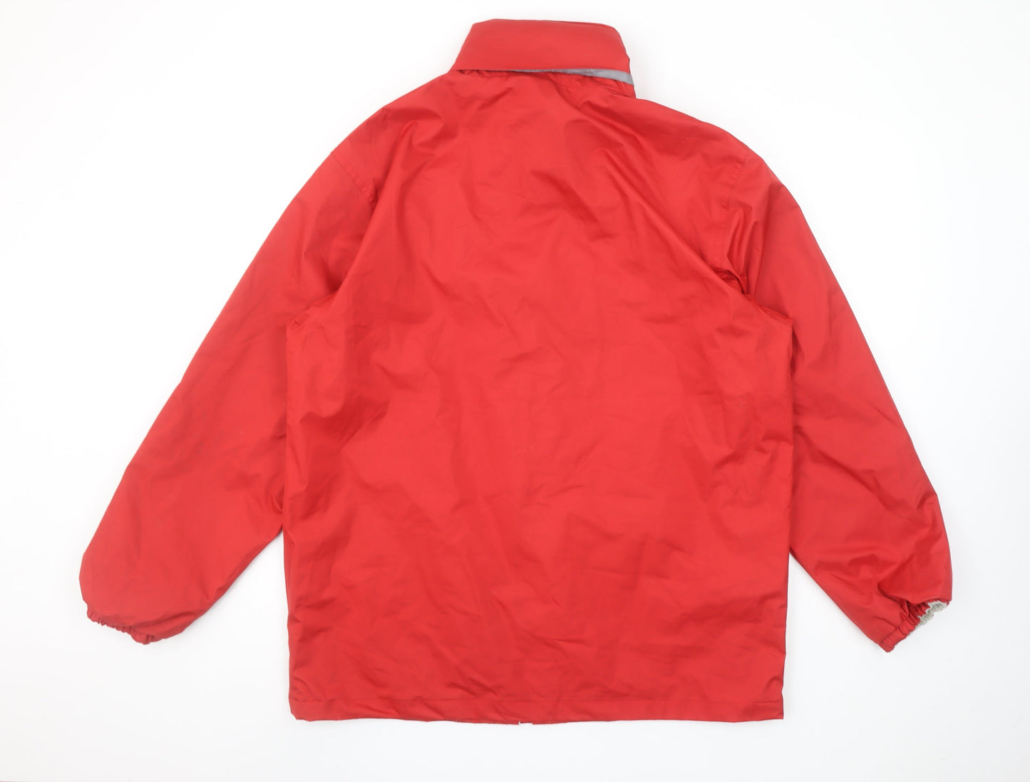 R206X Men’s Red Full Zip Lined Lightweight Jacket XL