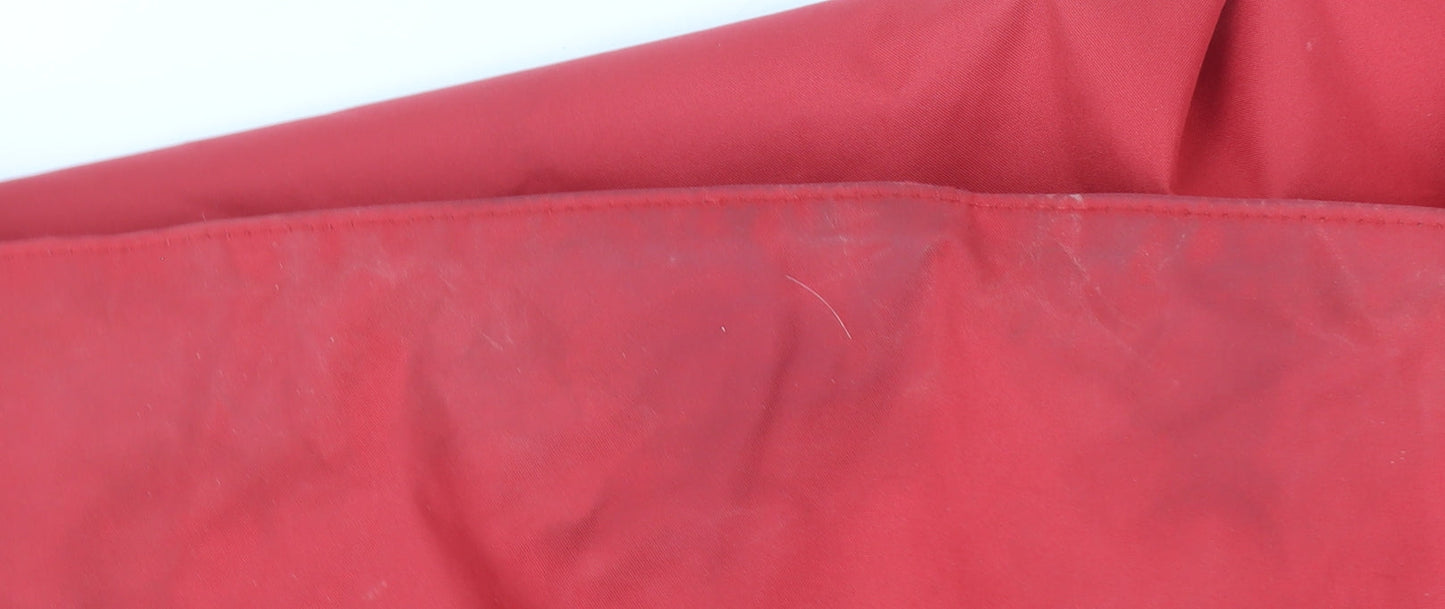 R206X Men’s Red Full Zip Lined Lightweight Jacket XL