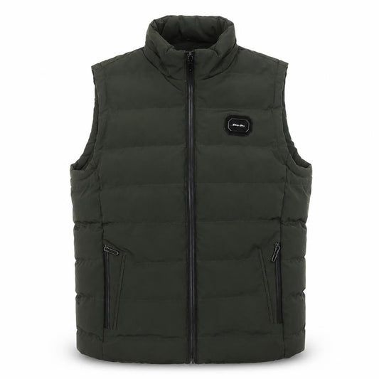 Zhang Hao Womens Green 2XL Puffer Waistcoat Gilet Full Zip