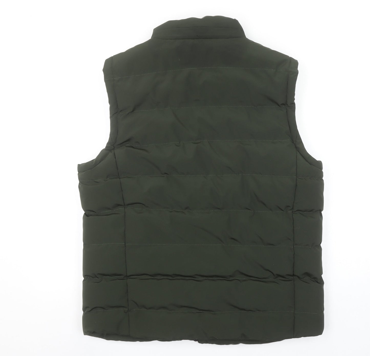 Zhang Hao Womens Green 2XL Puffer Waistcoat Gilet Full Zip