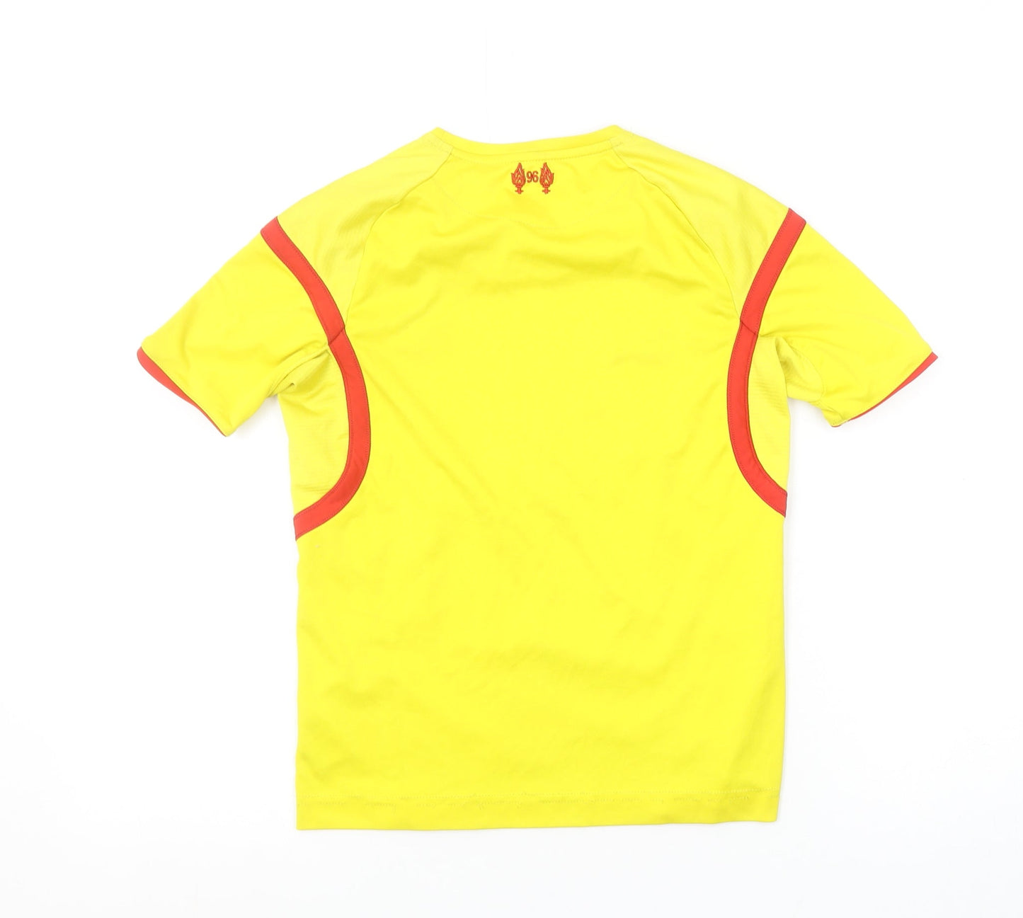 Warrior Boys Yellow Liverpool FC Football Jersey T-Shirt 13-14 Years
