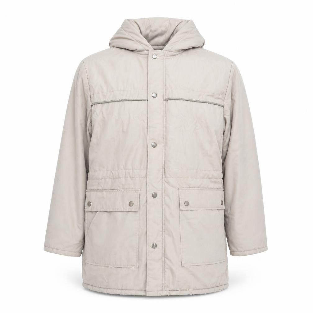 Marks & Spencer Men's Beige Hooded Parka Jacket Size M 38in