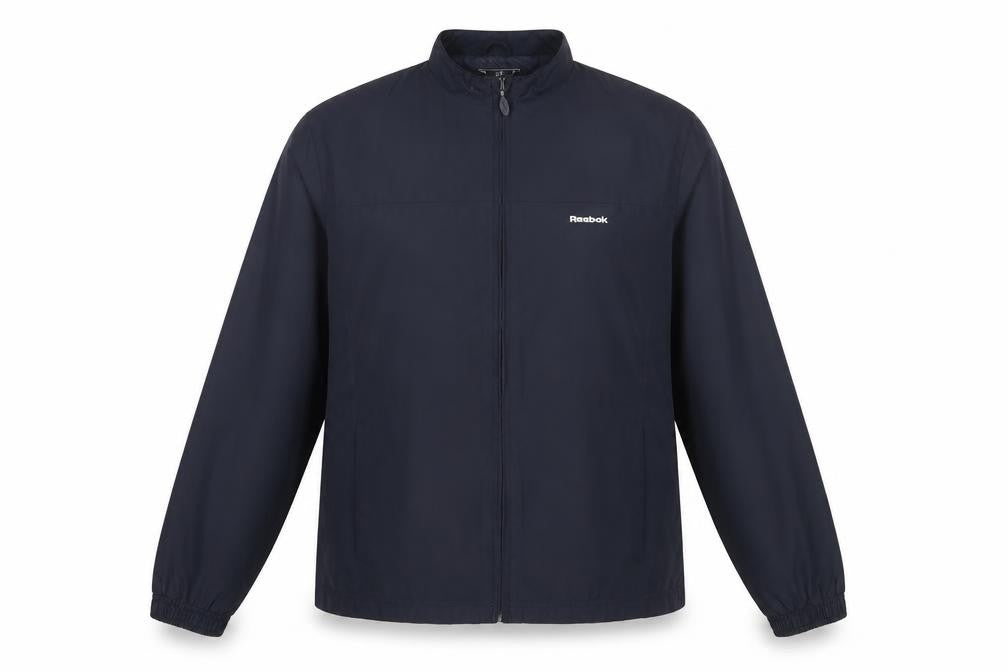 Reebok Womens Blue Size 12 Lightweight Full Zip Jacket
