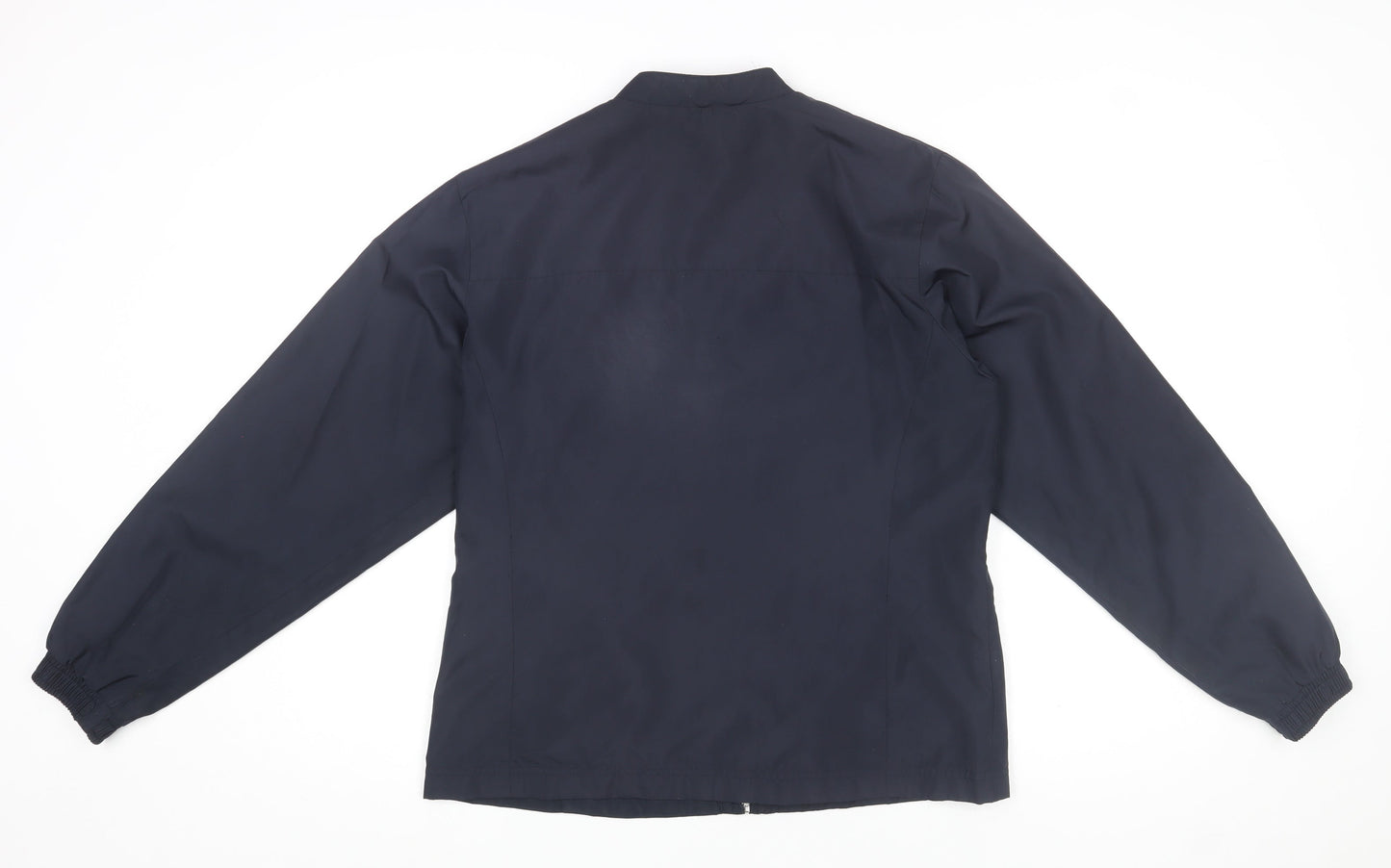 Reebok Womens Blue Size 12 Lightweight Full Zip Jacket
