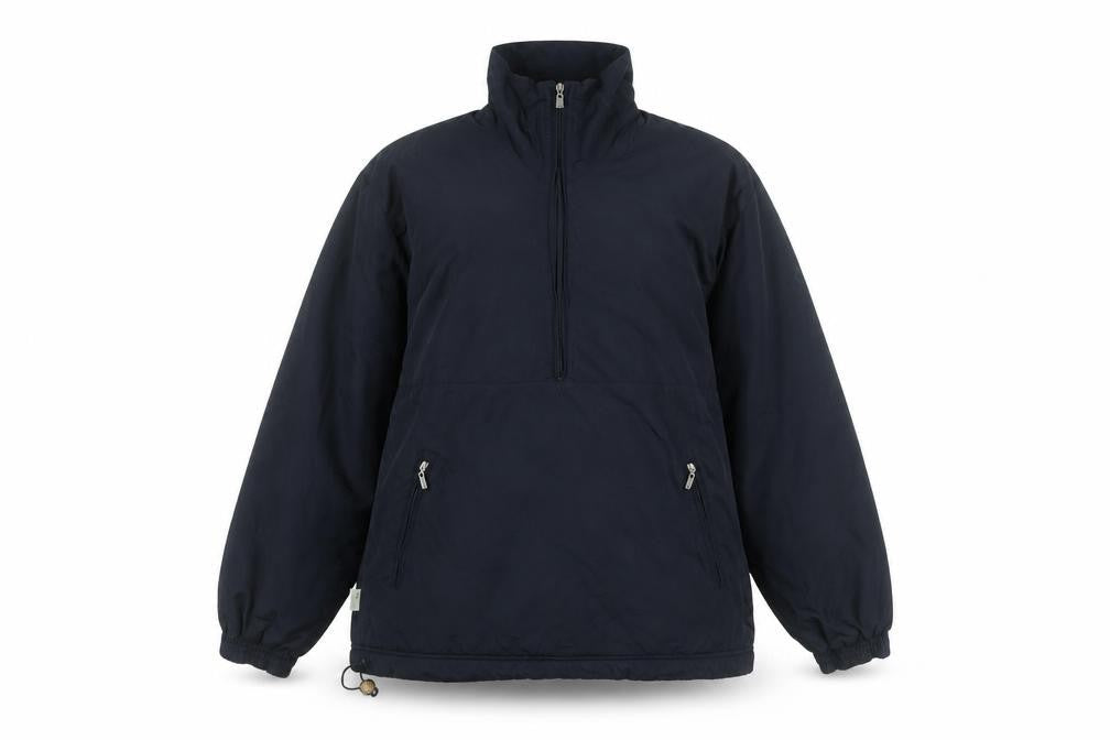 Lady Augusta Womens Black Size 12 1/2 Zip Anorak Jacket