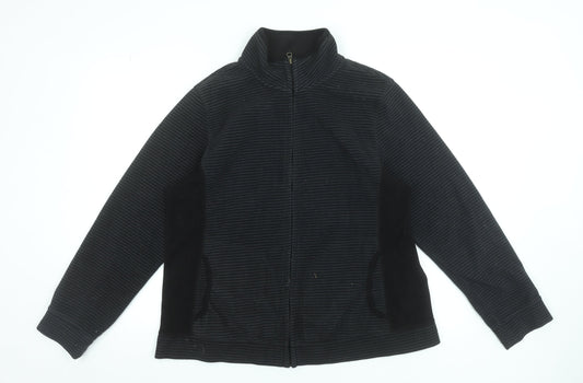 Old Navy Men’s Black XL Fleece Full Zip Jacket