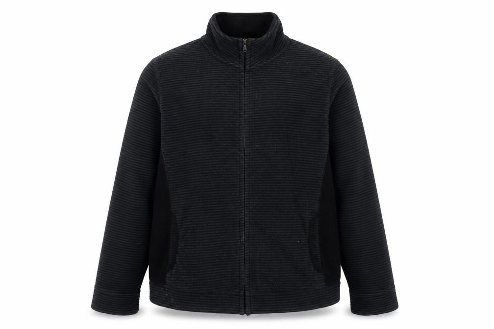 Old Navy Men’s Black XL Fleece Full Zip Jacket