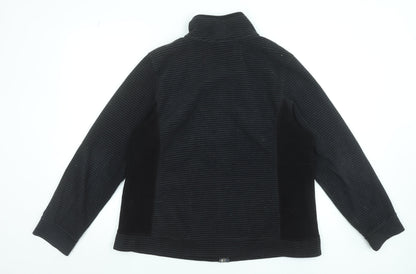 Old Navy Men’s Black XL Fleece Full Zip Jacket