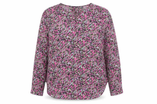 Vero Moda Women’s Multicoloured Tunic Blouse Size M Long Sleeve