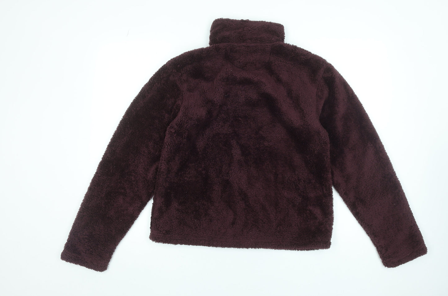 Regatta Girls Brown Fleece Pullover Sweatshirt 16 Years 1/4 Zip Outdoor Top