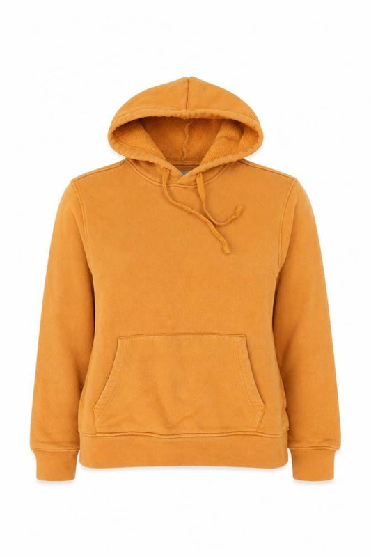 Organic Basics Women’s Brown Pullover Hoodie Size S Organic Cotton