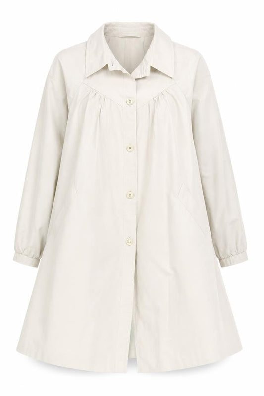 Marks & Spencer St Michael Beige Long Trench Coat Teens Age 11 Classic Style
