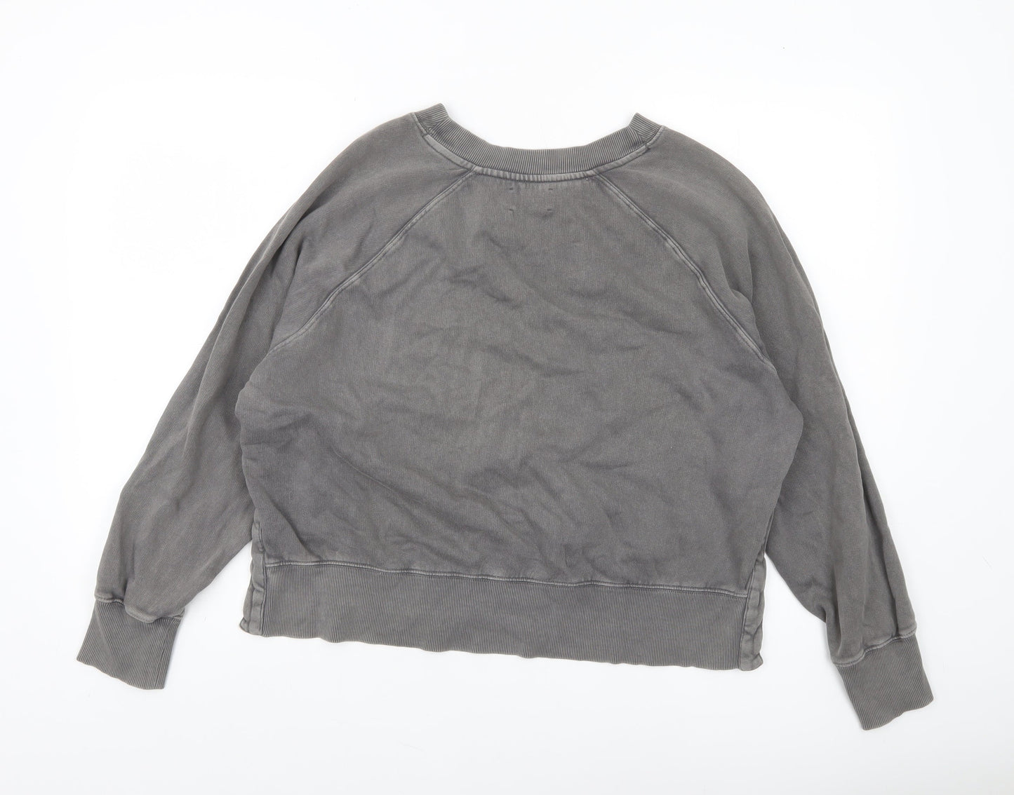 Hush Women’s Grey Eagle Graphic Cotton Pullover Sweatshirt Size S