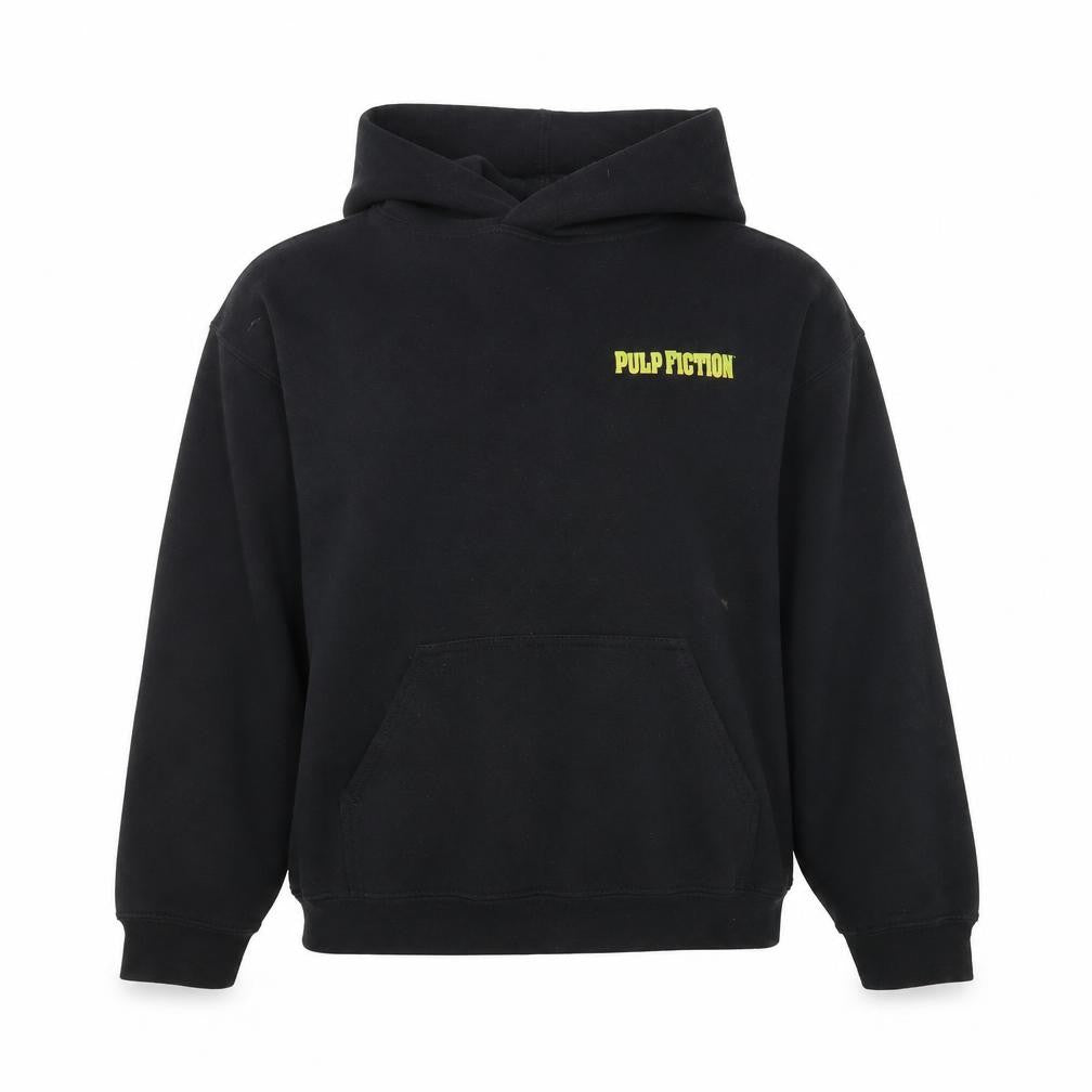 Pulp Fiction Black Hoodie Small Women Unisex Miramax Graphic Print