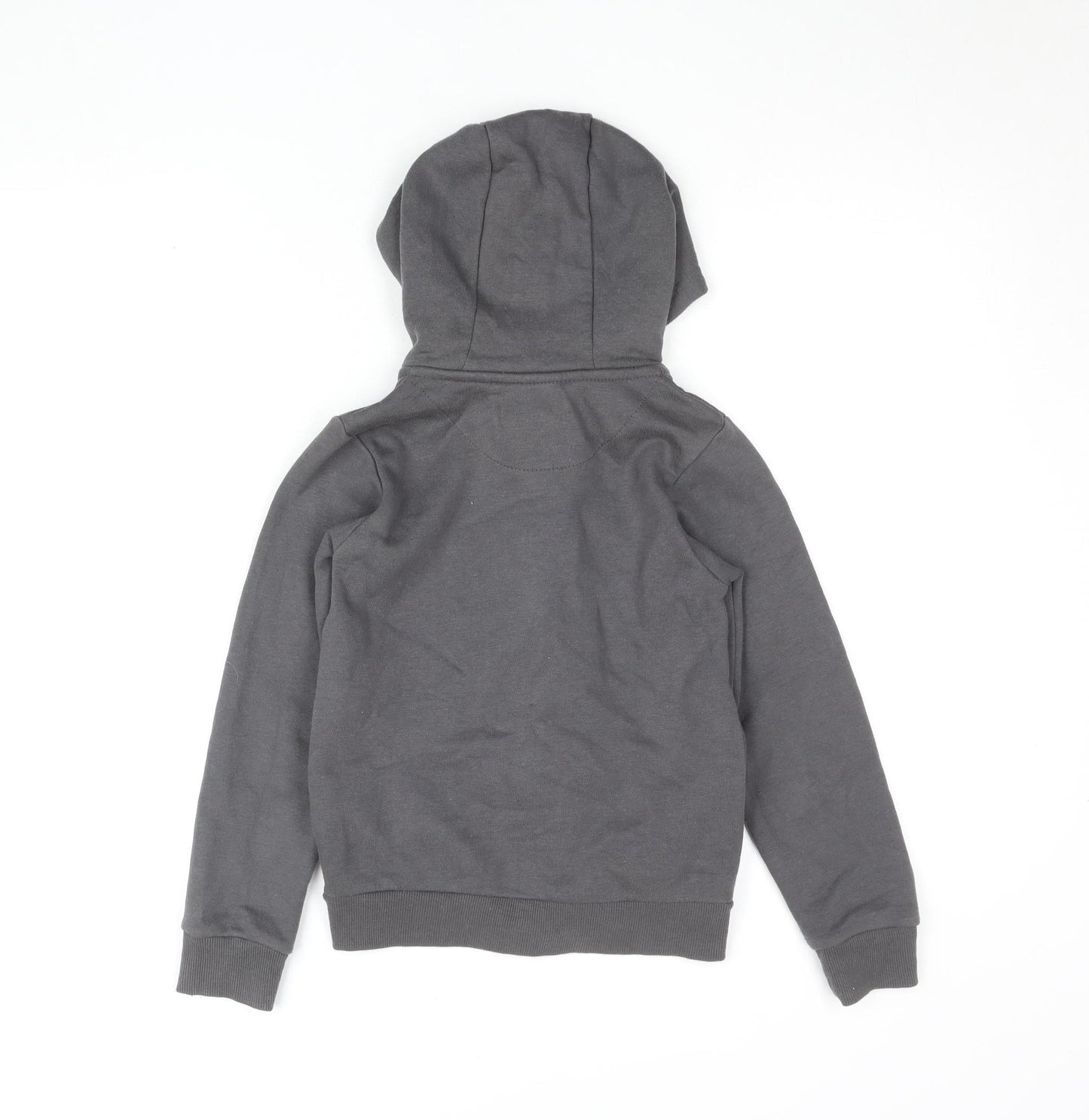 McKenzie Boys Grey Full Zip Hoodie 9-10 Years Hooded Fleece Sweatshirt