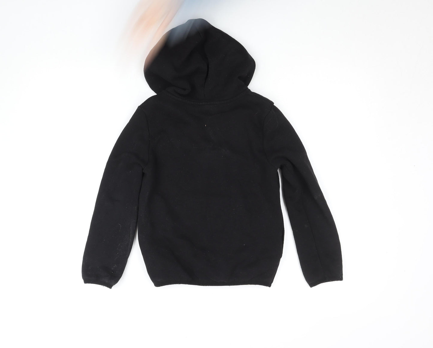 Closure London Boys Black Full Zip Hoodie 7-8 Years Fleece Lined