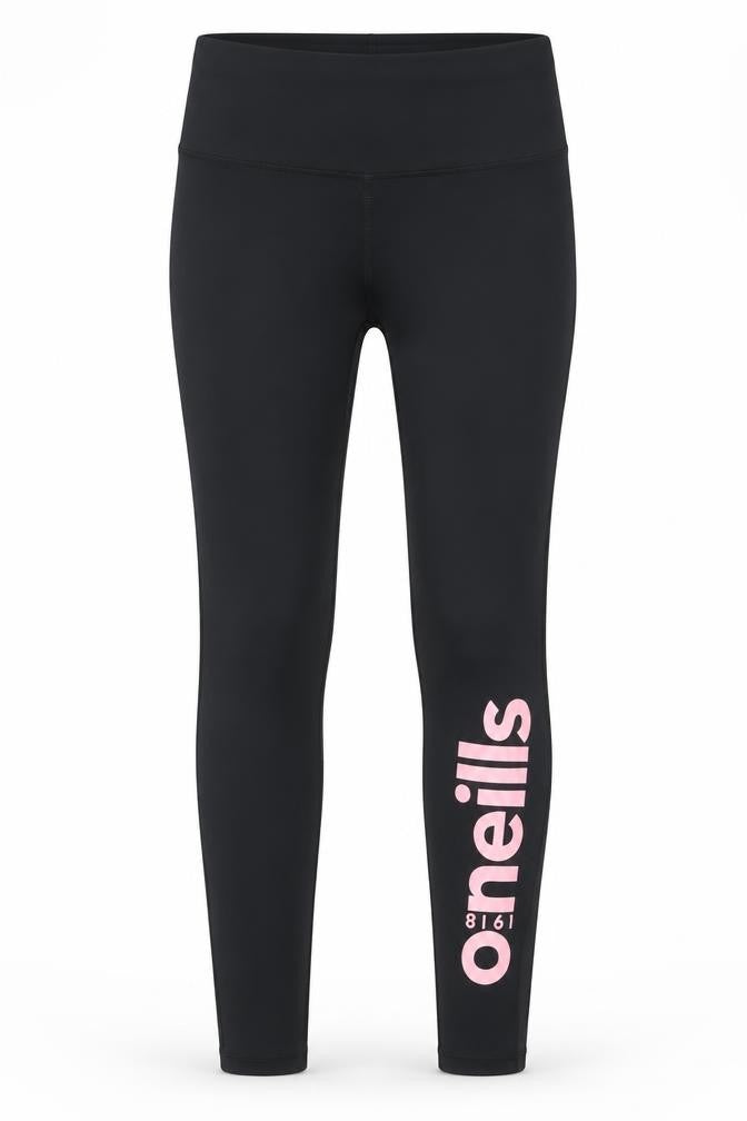 O’Neills Women’s Black Leggings Size 10 Compression Stretch Activewear