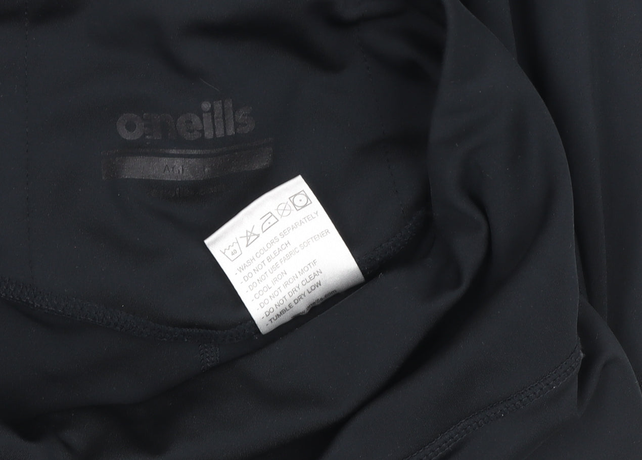 O’Neills Women’s Black Leggings Size 10 Compression Stretch Activewear