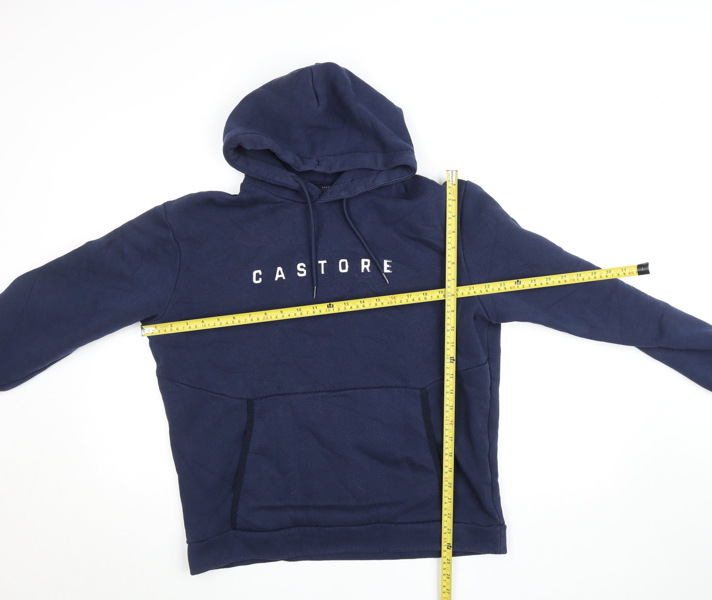 Castore Navy Blue XL Women's Pullover Hoodie Sweatshirt