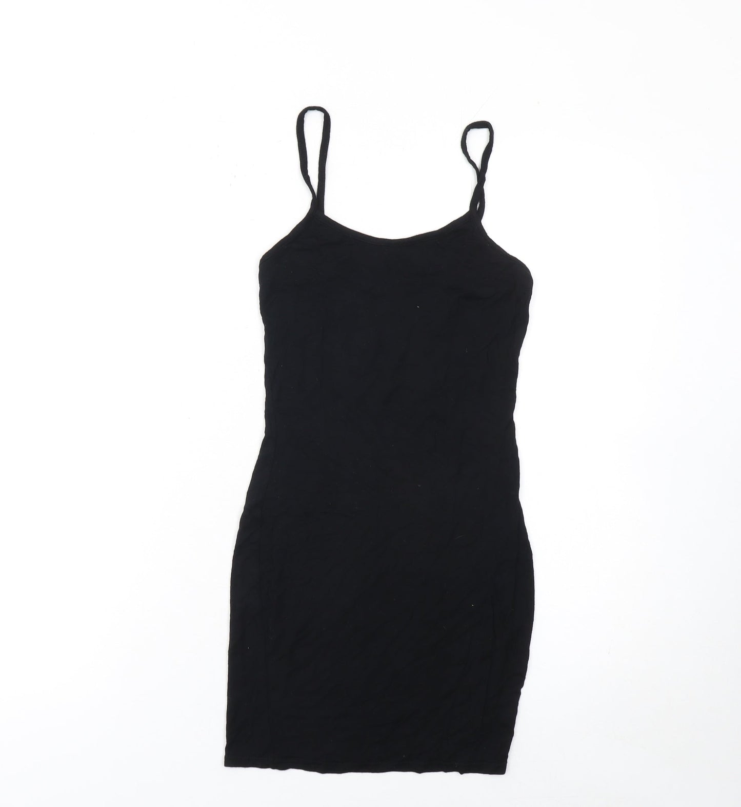 PrettyLittleThing Women’s Black Bodycon Short Dress Size 6