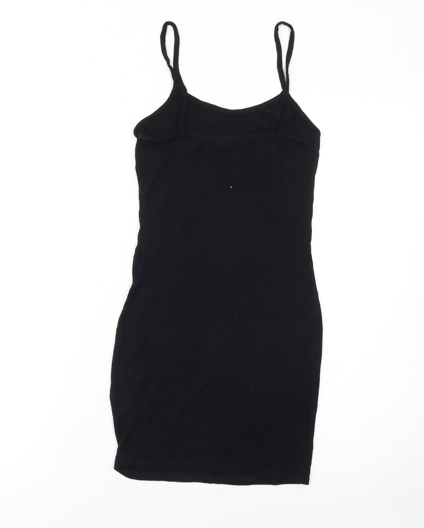 PrettyLittleThing Women’s Black Bodycon Short Dress Size 6