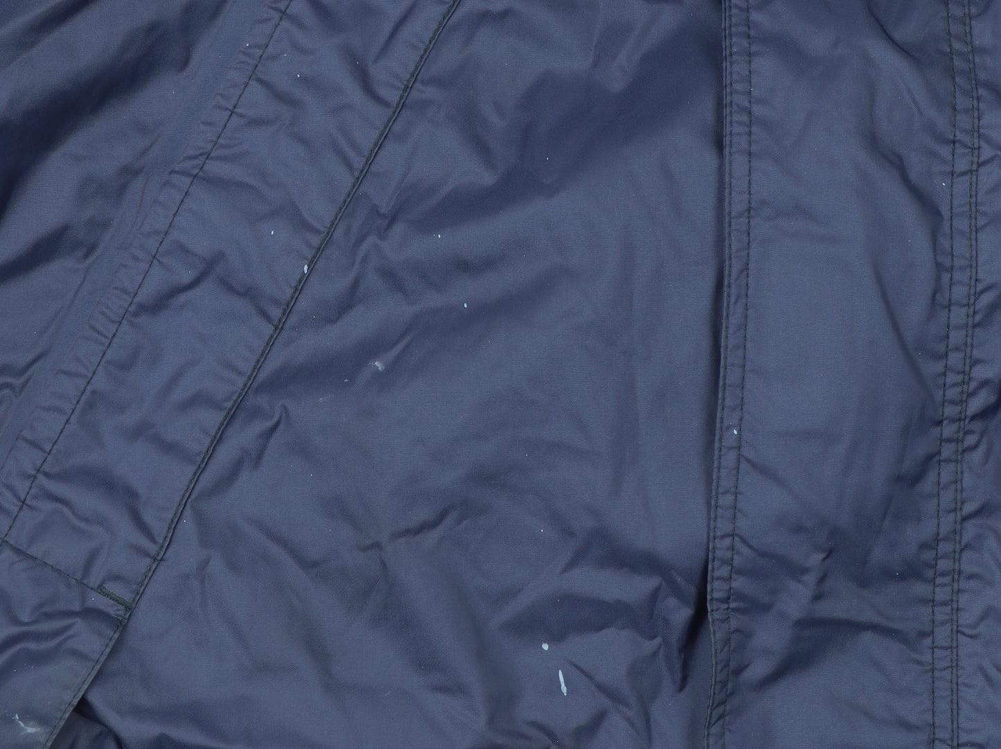 Rock Ice Men's Blue Hooded Waterproof Windproof Jacket L