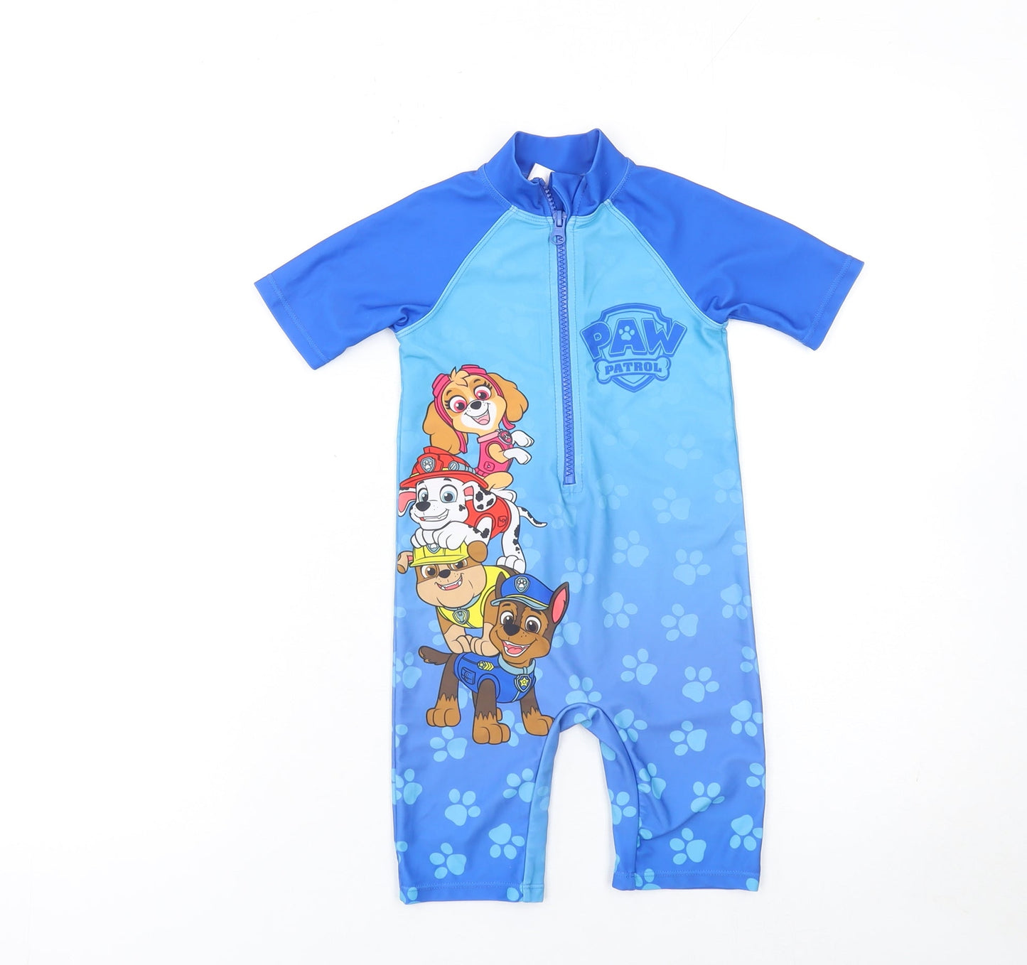 Dunnes Stores Boys Blue PAW Patrol One Piece Swimsuit 2 Years