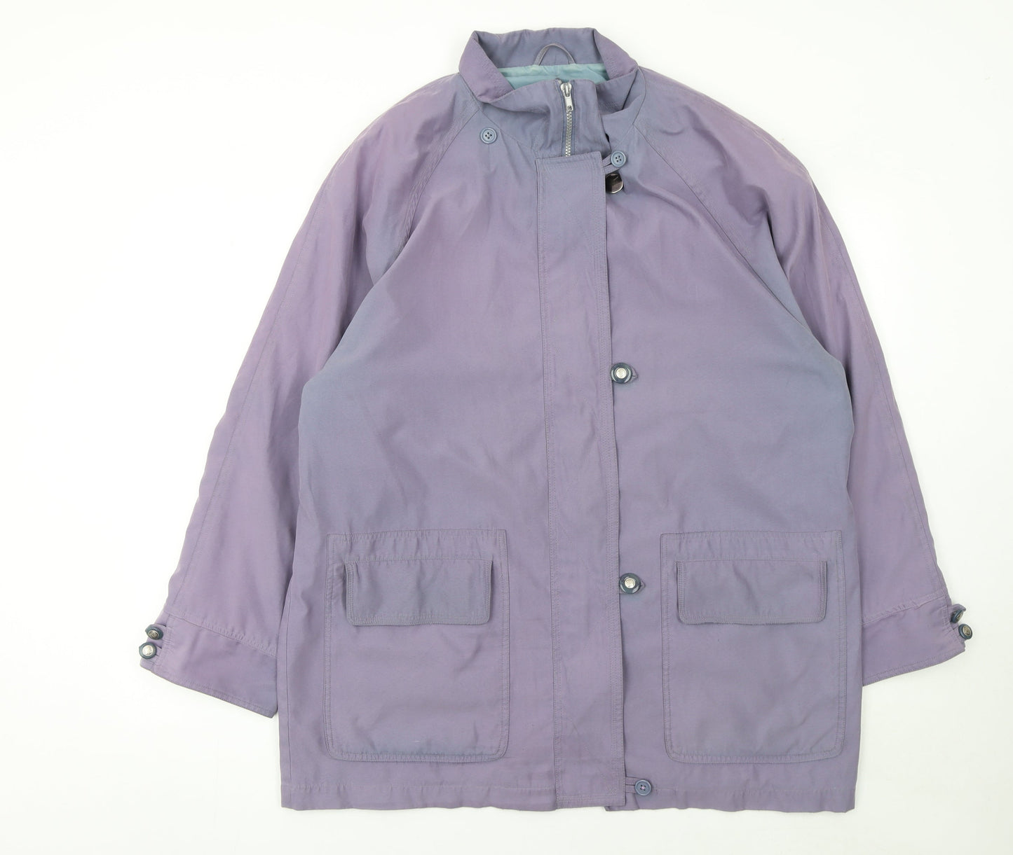 The Dales Collection Women's Purple XL Rain Coat Jacket