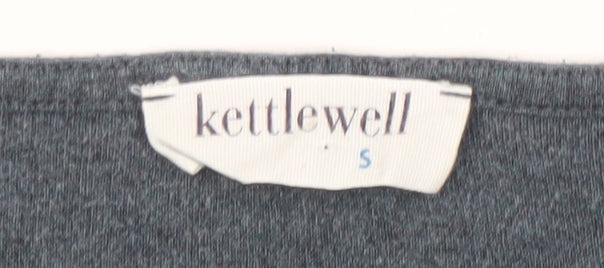 Kettlewell Women's Blue Striped Cotton Long Sleeve T-Shirt Size S