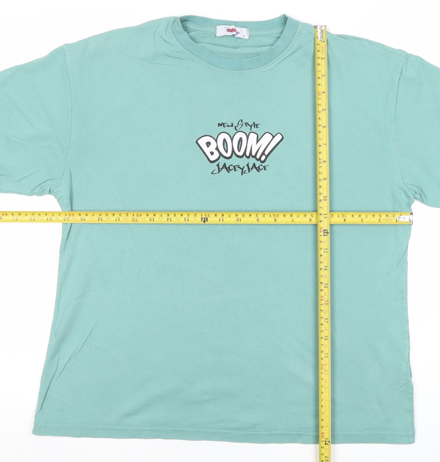 Disney Men’s Green Bugs Bunny Graphic Short Sleeve T-Shirt Size S