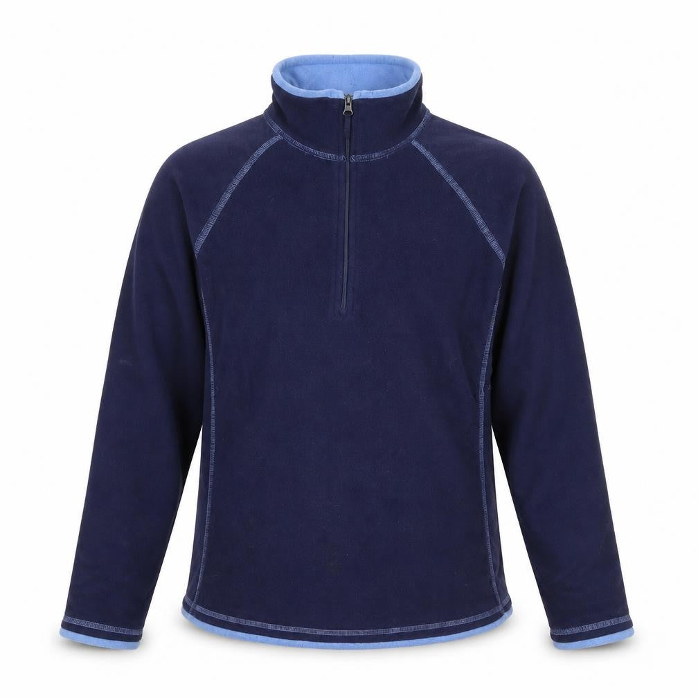 Mountain Warehouse Men's Blue Fleece Half Zip Jacket Size S