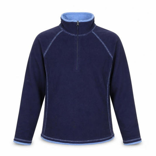 Mountain Warehouse Men's Blue Fleece Half Zip Jacket Size S
