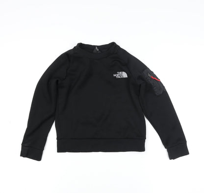 The North Face Boys Black Softshell Active Jacket Size S