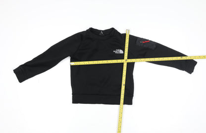 The North Face Boys Black Softshell Active Jacket Size S