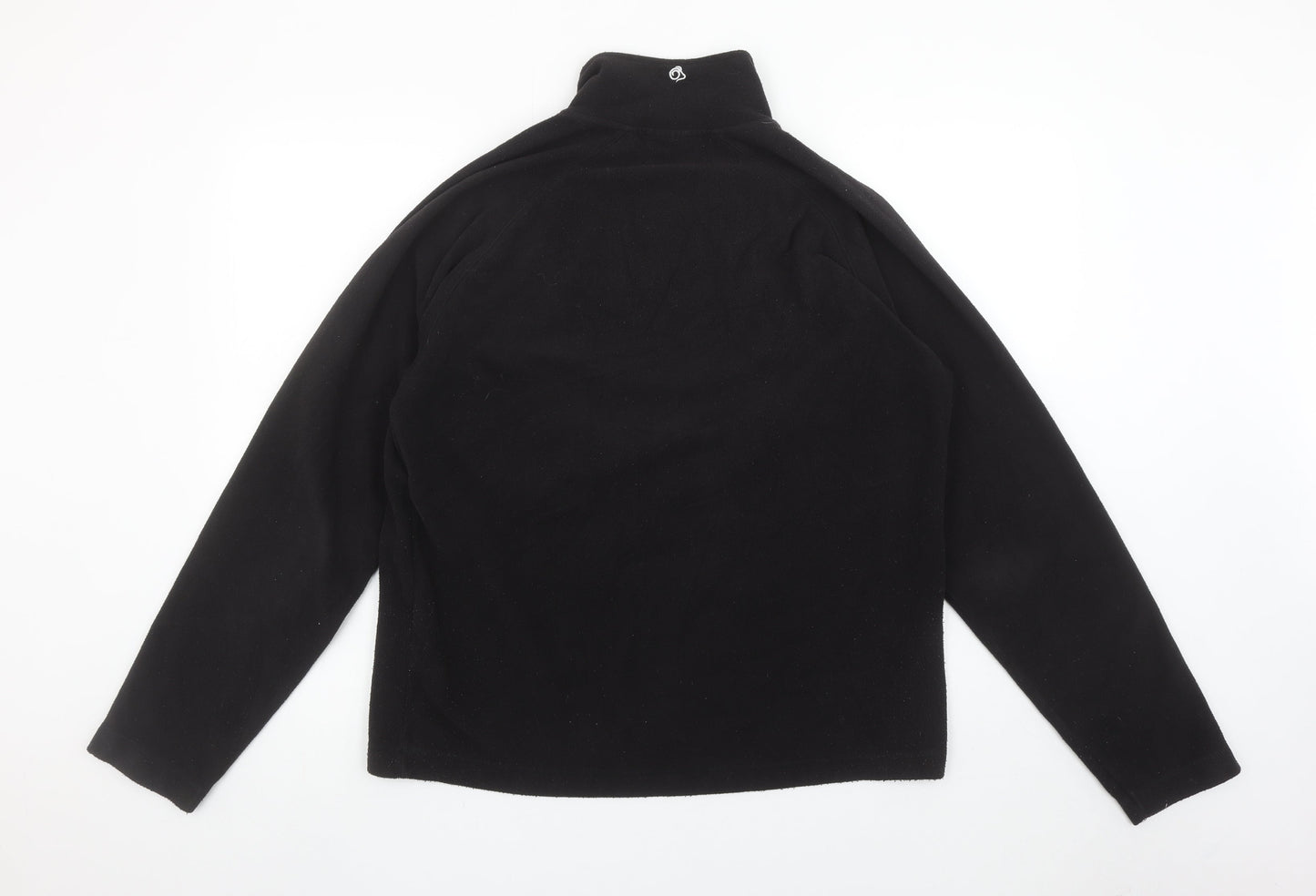 Craghoppers Men's Black Fleece 1/2 Zip Pullover Sweatshirt Size S